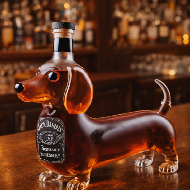 Whisky Bottle - Dachshund Edition