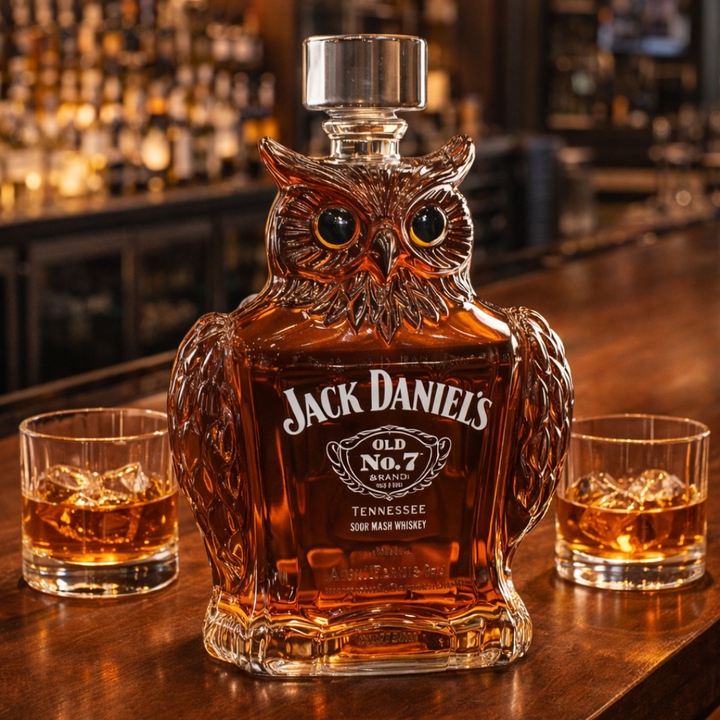 Whiskey Bottle - Owl Edition