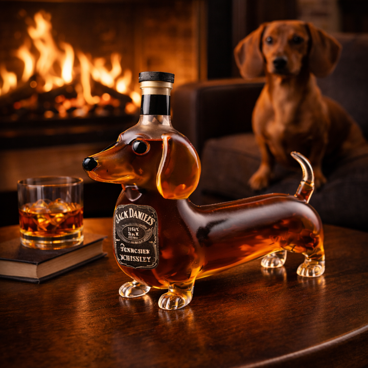 Whisky Bottle - Dachshund Edition